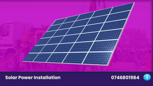 Solar Power Installation in Kenya