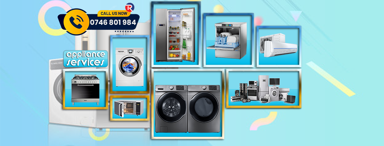 Appliance repair in Nairobi : washing machine, fridge, cooker, oven, laptop, water dispenser, television